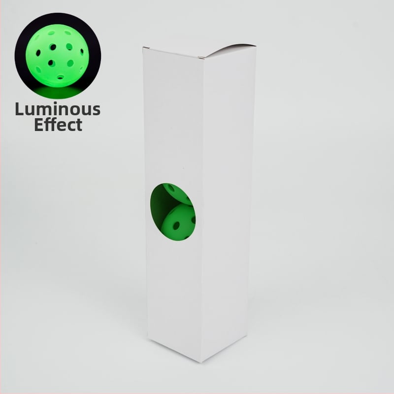 Iekštelpu pickleball bumbu komplekts – 26/40 caurumu, TPE/PE materiāls, viengabala rotomoldēta konstrukcija