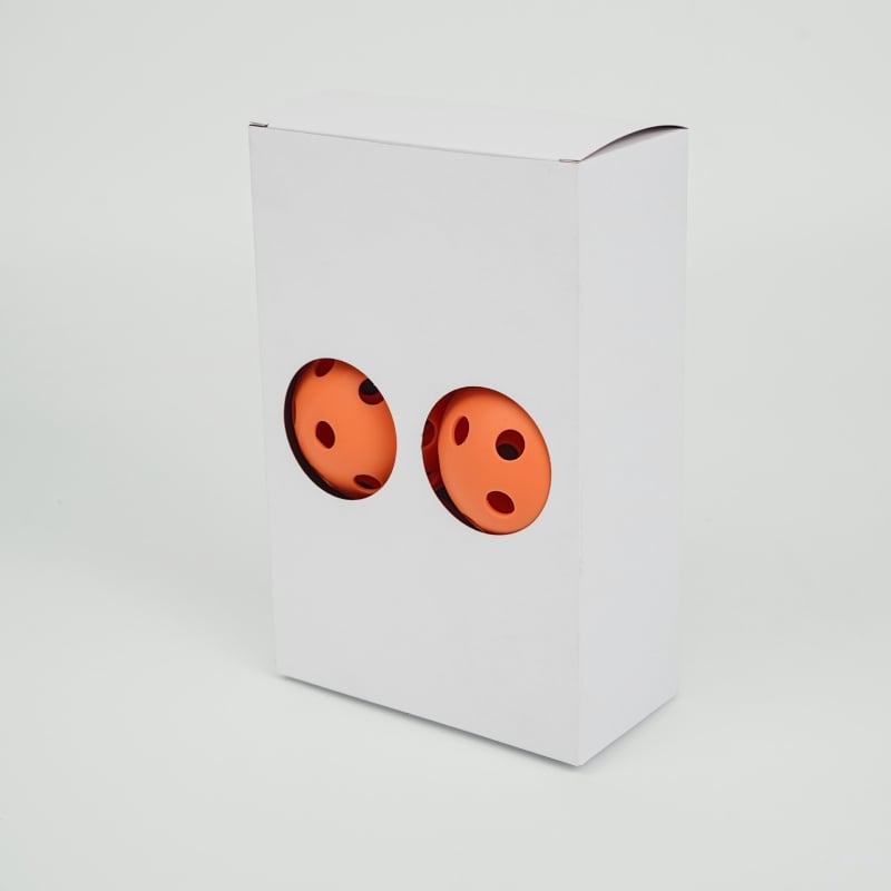 Iekštelpu pickleball bumbu komplekts – 26/40 caurumu, TPE/PE materiāls, viengabala rotomoldēta konstrukcija