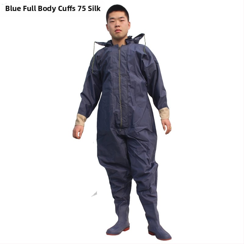 Viso kūno vandeniams wading kelnes žvejybai – PVC megztas medžiagos, greitai džiūsta, atsparios dėvėjimui, vėjo atsparios, atsparios rūgštims ir šarmams, modelis HXE009