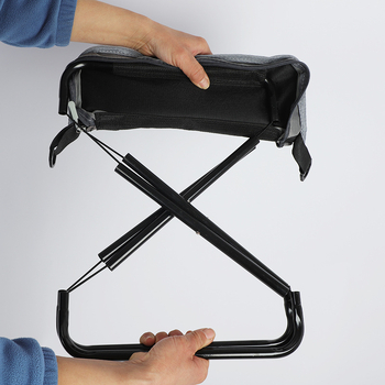 Āra saliekamais krēsls, pārnēsājams, Oxford audums, piemērots kempingam, piknikam, makšķerēšanai (Oxford audums • saliekams • pārnēsājams)