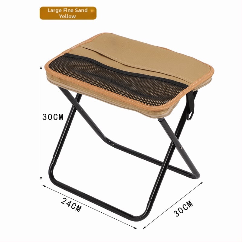 Āra saliekamais krēsls, pārnēsājams, Oxford audums, piemērots kempingam, piknikam, makšķerēšanai (Oxford audums • saliekams • pārnēsājams)