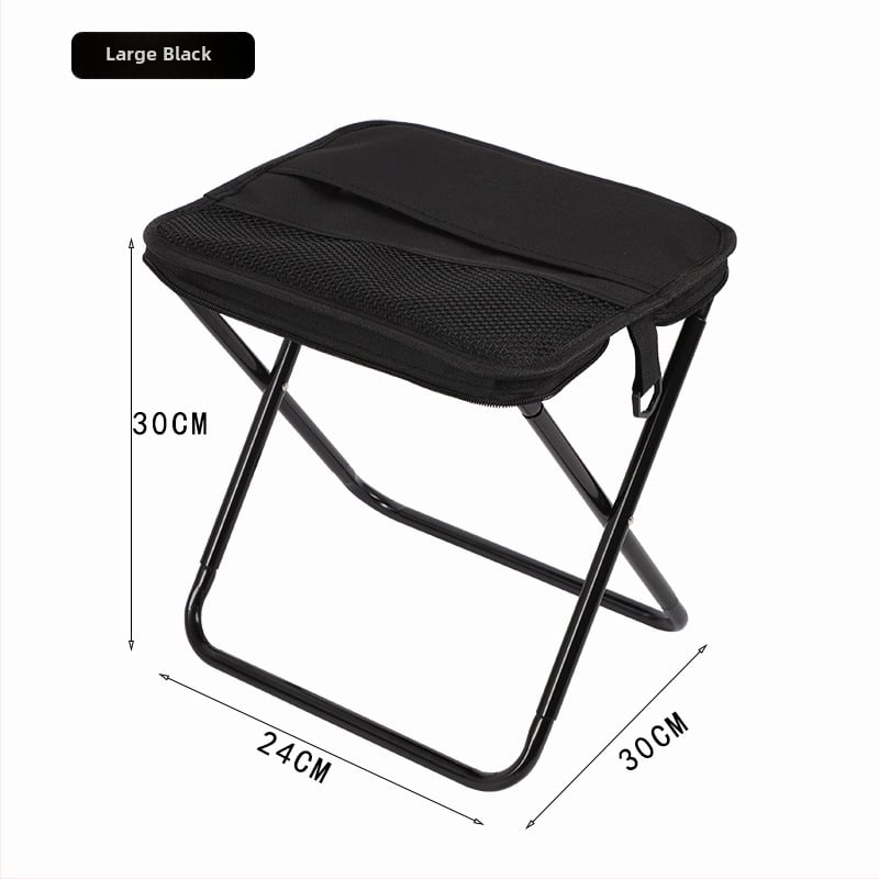 Āra saliekamais krēsls, pārnēsājams, Oxford audums, piemērots kempingam, piknikam, makšķerēšanai (Oxford audums • saliekams • pārnēsājams)