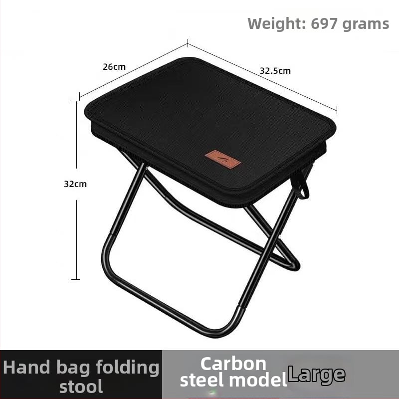 Āra saliekamais krēsls, pārnēsājams, Oxford audums, piemērots kempingam, piknikam, makšķerēšanai (Oxford audums • saliekams • pārnēsājams)