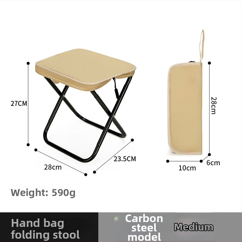 Āra saliekamais krēsls, pārnēsājams, Oxford audums, piemērots kempingam, piknikam, makšķerēšanai (Oxford audums • saliekams • pārnēsājams)