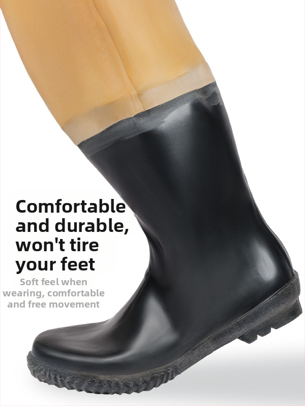 Gumené rybárske nohavice, úplné krytie tela, 0 vreciek, bez vesty