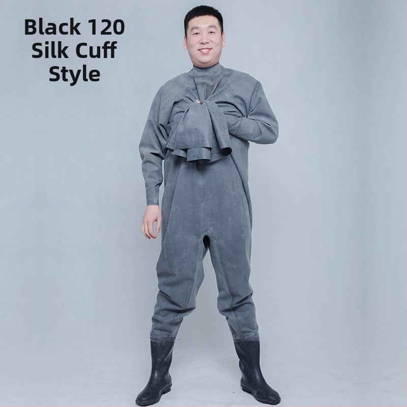 Guminės žvejybos kelnės, pilnas kūno dengimas, 0 kiščių, be gelbėjimosi liemenės