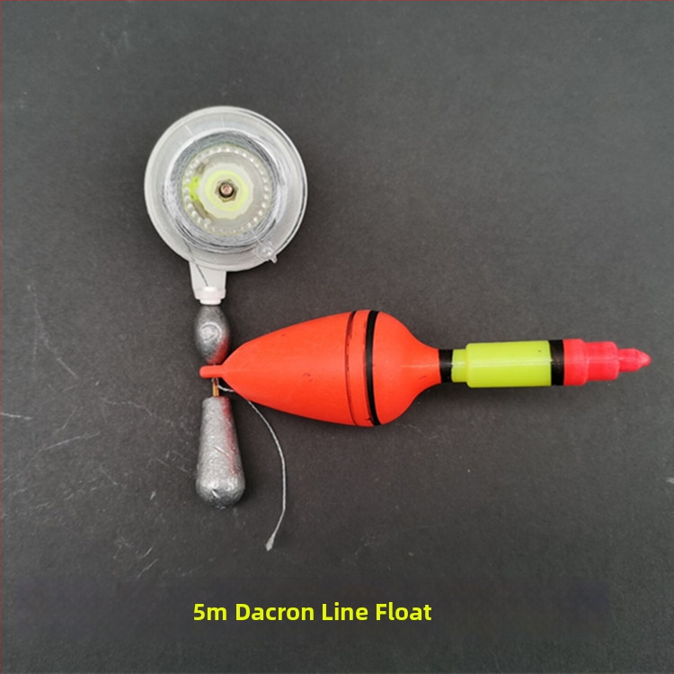 Zvejas pludiņš-lokators - Acīmredzams dizains, dziļajiem ūdeņiem, no plastmasas