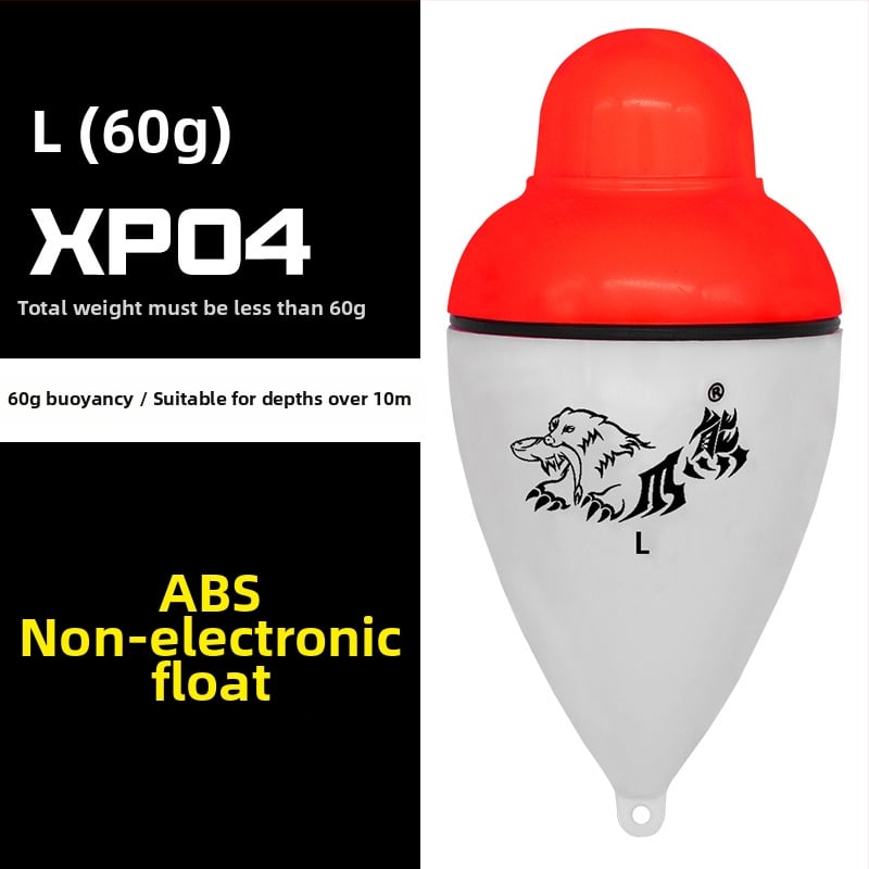 Vertikālais zvejas plūdītājs ar gaismas indikatoru uz ķerienu un nakts signālu (Plastmasas korpuss; Vienmēr ieslēgts, ja baro; Indikators uz ķērienu)