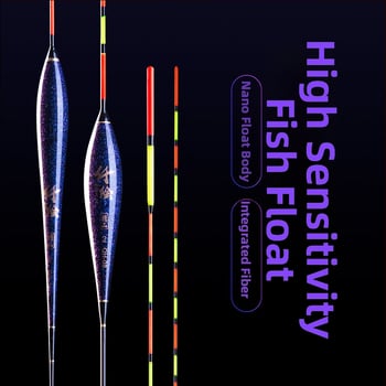 Karpu makšķerēšanas pludiņš, biezs un redzams dizains, vēja izturīgs un pretdrift nano pludiņš, augsta jutība ledus makšķerēšanai, piemērots gan paviršu, gan dziļajiem ūdenīm