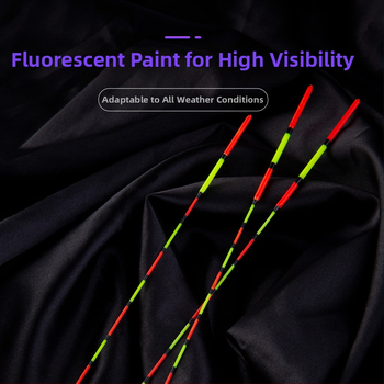 Karpu makšķerēšanas pludiņš, biezs un redzams dizains, vēja izturīgs un pretdrift nano pludiņš, augsta jutība ledus makšķerēšanai, piemērots gan paviršu, gan dziļajiem ūdenīm