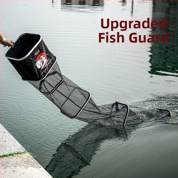 Kvadrātveida neilona makšķerēšanas somiņa aizsardzībai — zīmols Powerful Merchant; materiāls: neilons; ātra žūšana