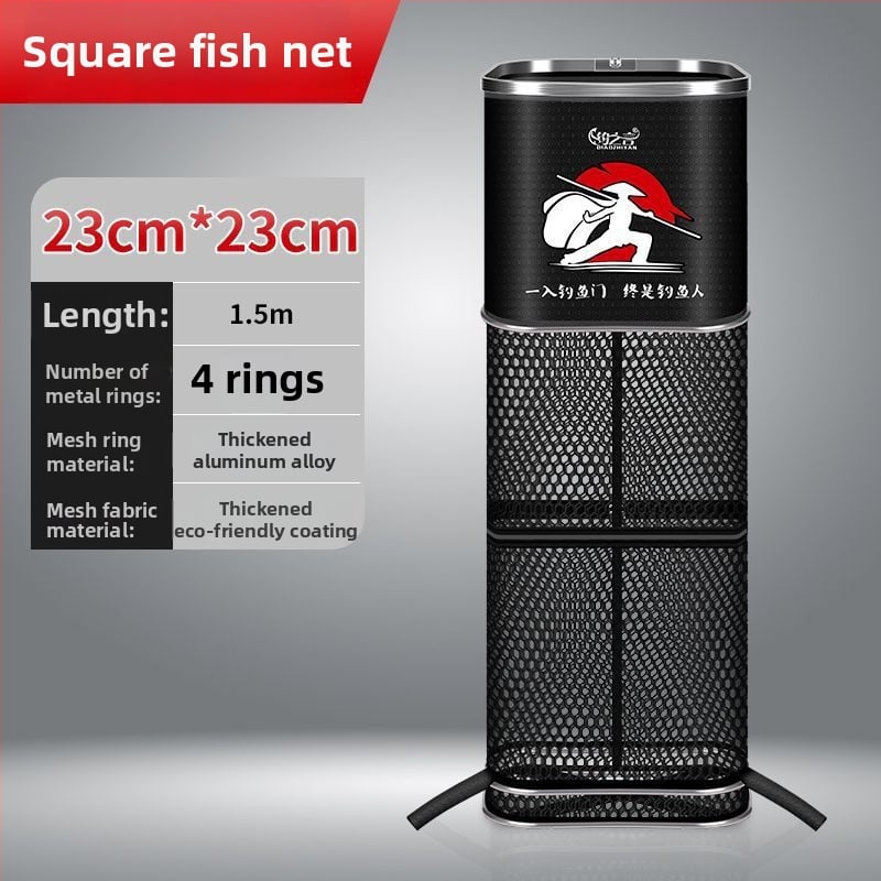 Kvadrātveida neilona makšķerēšanas somiņa aizsardzībai — zīmols Powerful Merchant; materiāls: neilons; ātra žūšana