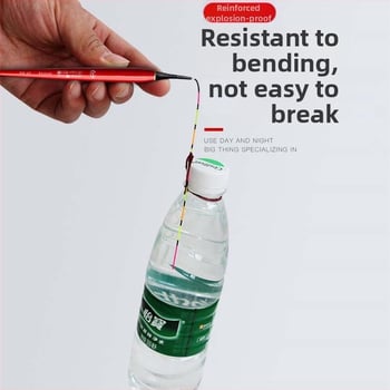 Elektronisks gaismas pludiņš makšķerēšanai – plastmasa, vertikālais straumes, zīmols Picturesque Scenery