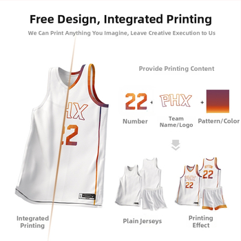 Vyrų krepšinio komplektas, visiems sezonams skirta poliesterio mišinio audinys, skaitmeninis spausdinimas retro stilius, pamušalas 50% poliesterio