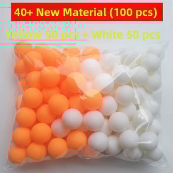 Galda tenisa treniņu bumbu komplekts, trīs zvaigznes, jauns materiāls PVC, ar pielāgotu logotipu