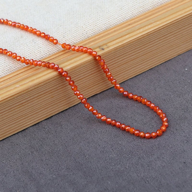 Prirodne 2 mm facetirane cirkonske perle, slobodne perle, staklene perle rijetkih zemalja, komponente za DIY nakit, facetirane poluproizvodi