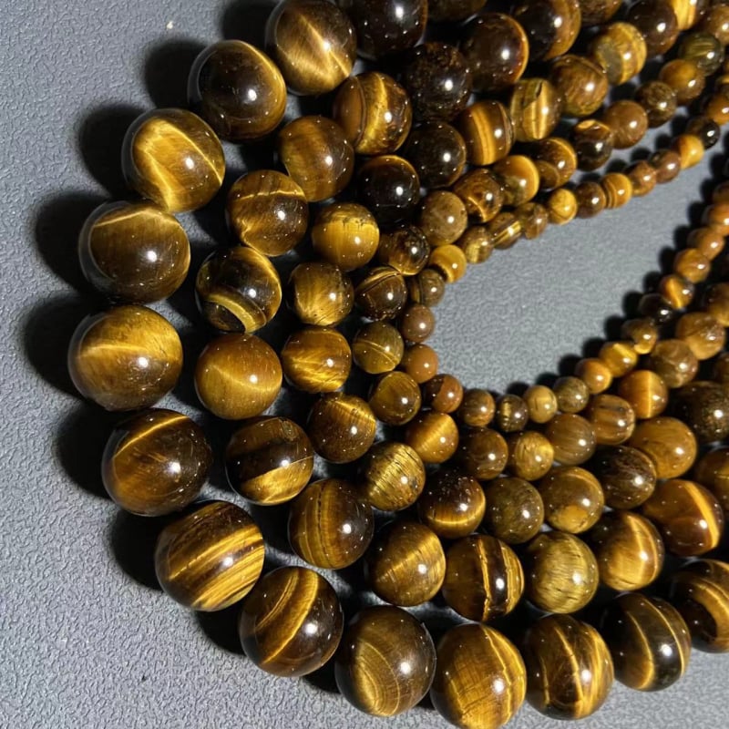 Tiger Eye perle - Beaded, polirane, proljeće 2023