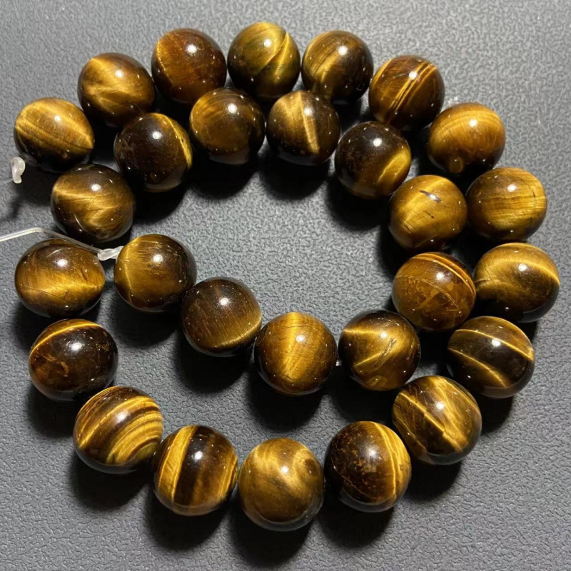 Tiger Eye perle - Beaded, polirane, proljeće 2023
