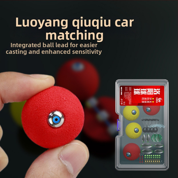 Jigginga un pludiņu makšķerēšanas komplekts – EVA plūduri, piederumi ar pašsvaru