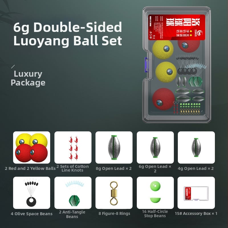 Jigginga un pludiņu makšķerēšanas komplekts – EVA plūduri, piederumi ar pašsvaru