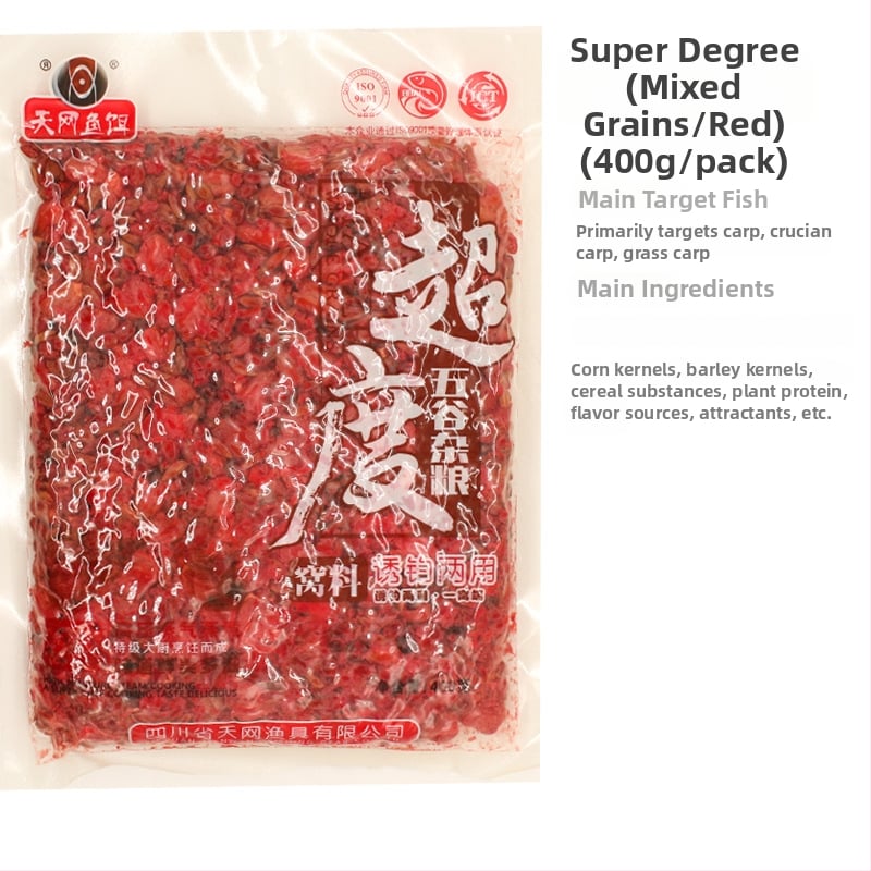 Zivju barība makšķerēšanai – fermentēta graudu maisījums (kukurīza un kvieši), Sky Mesh Bait