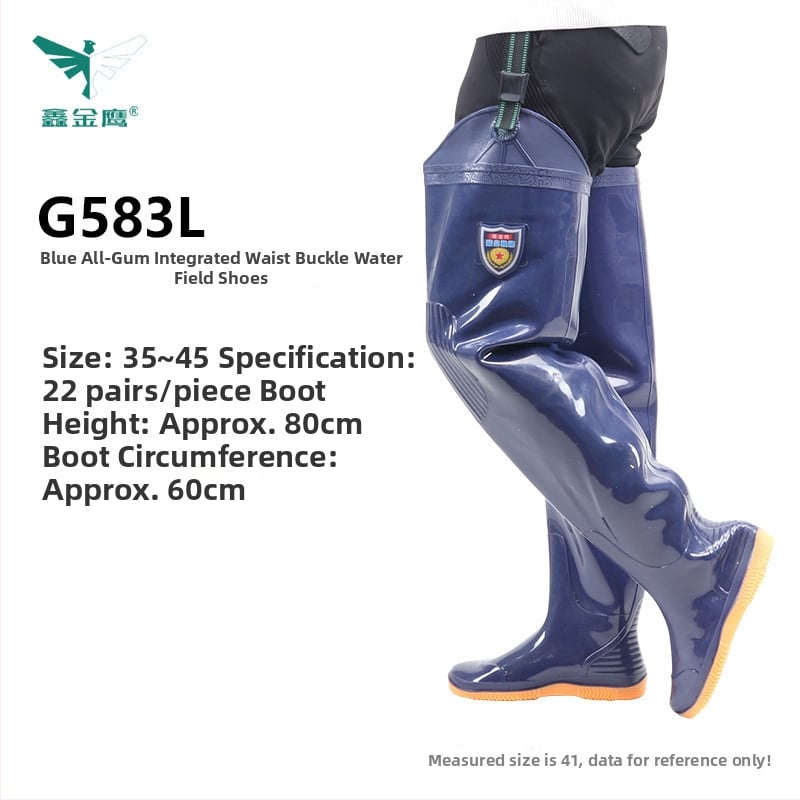 Unisex vihmajalatsid kõrge toruga, pealmine osa puuvillane, PVC talla, libisemiskindlad