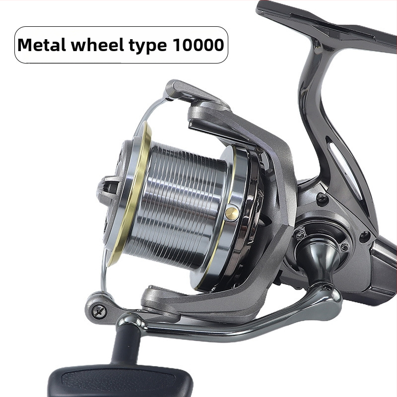 Hongmeiren spining makara ar CNC metāla rokturi, pārneses attiecība 4.8:1, bremzes jauda 25 kg