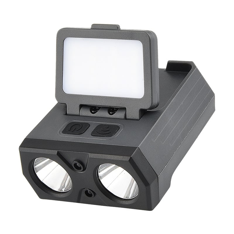 USB uzlādes LED galvas gaisma ārējai lietošanai, 1000mAh akumulators, 8W jauda, staru diapazons 50–100 m