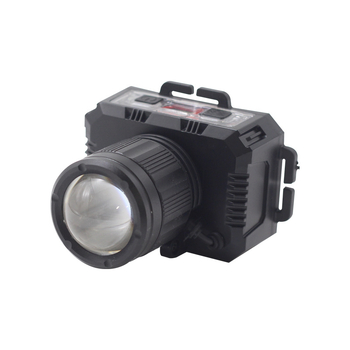 LED uzlādes galvas lukturis ārējai lietošanai ar 360° griezumu, 1W, 500 mAh akumulator, starojums 100–200 m