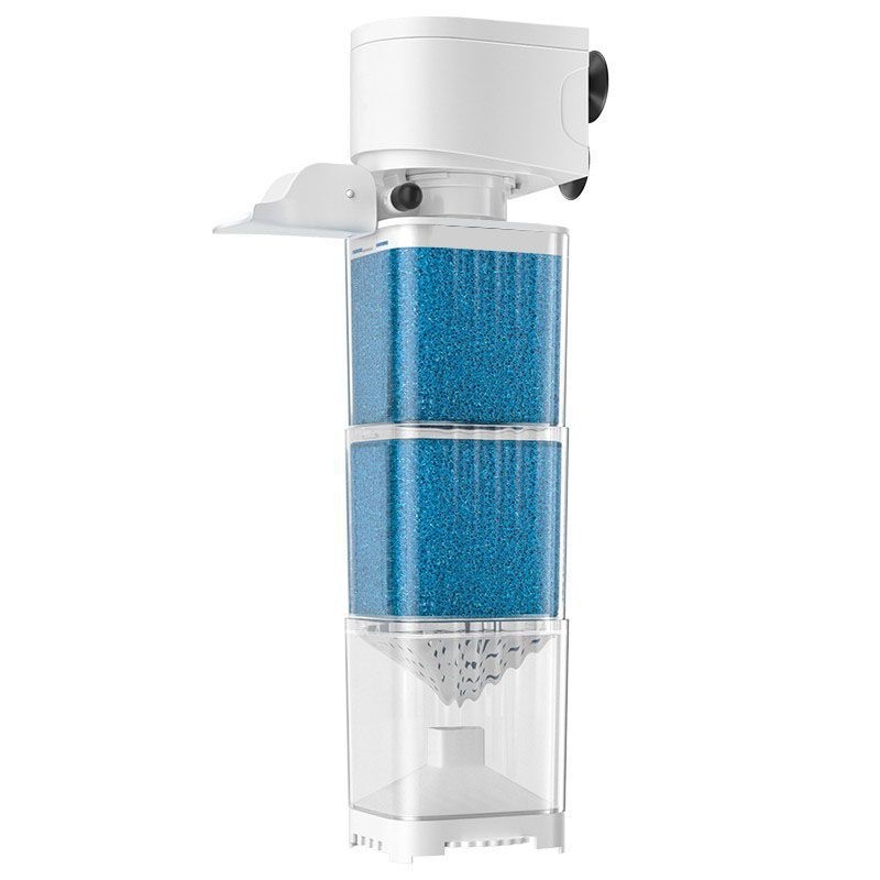 Jingye akvārija filtrs — plastmasas korpuss, filtru materiāls