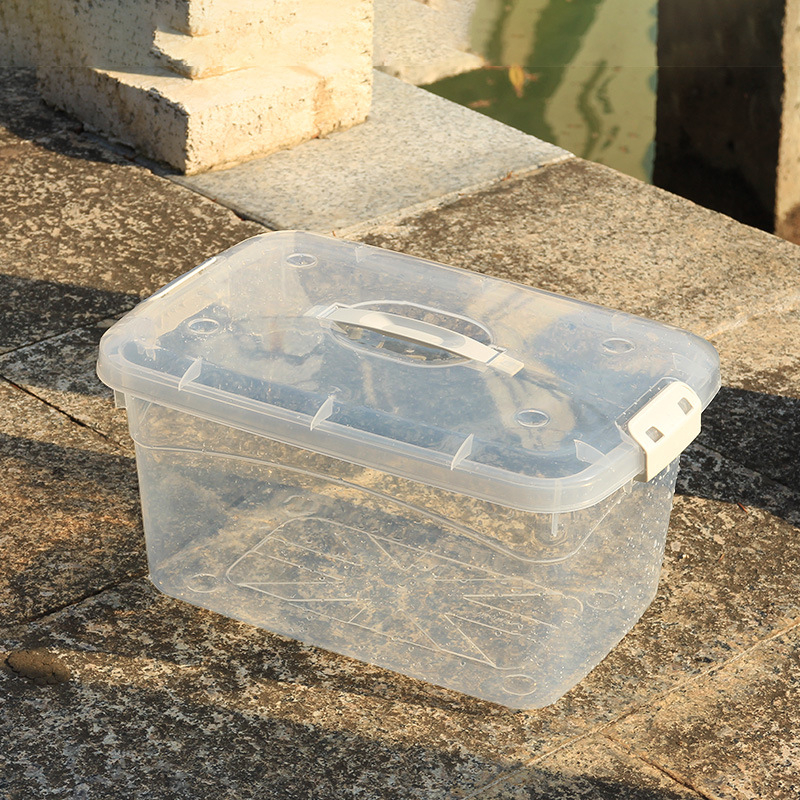 Pastiprināta pārnēsājamā makšķerēšanas kaste ar dzīvu zivju spaini un bruņurupuču barošanas tvertni (Materiāls: Plastmasa; Bruto svars: Cits)