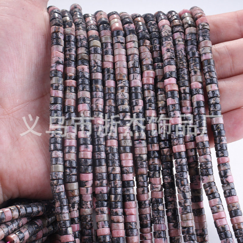 Prirodni kamen – razdjelne perle za izradu nakita, tehnologija rezanja, model AL68572, Zheying Jewelry