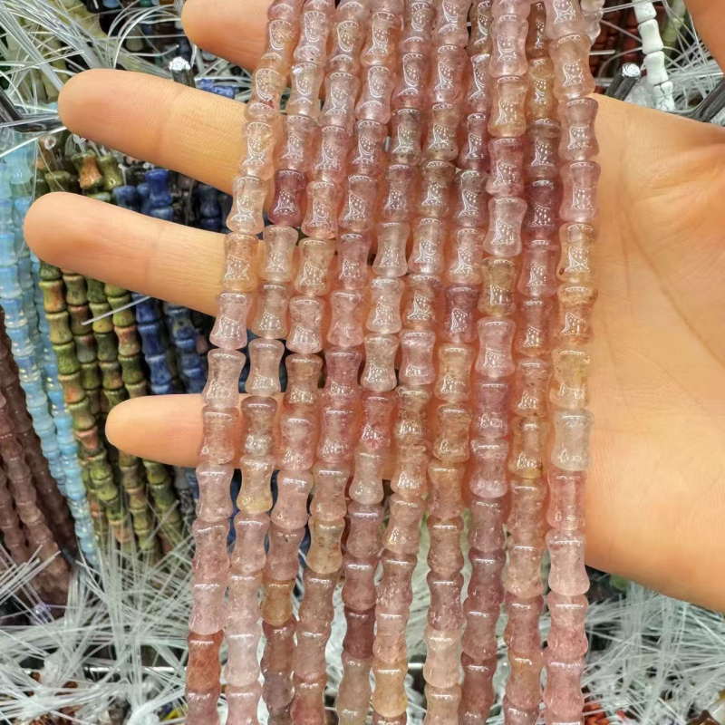 6x10mm prirodne kamen segmentne perle za DIY narukvice i ogrlice – poluproizvodi za nakit