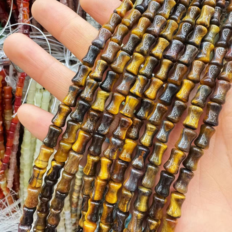 6x10mm prirodne kamen segmentne perle za DIY narukvice i ogrlice – poluproizvodi za nakit