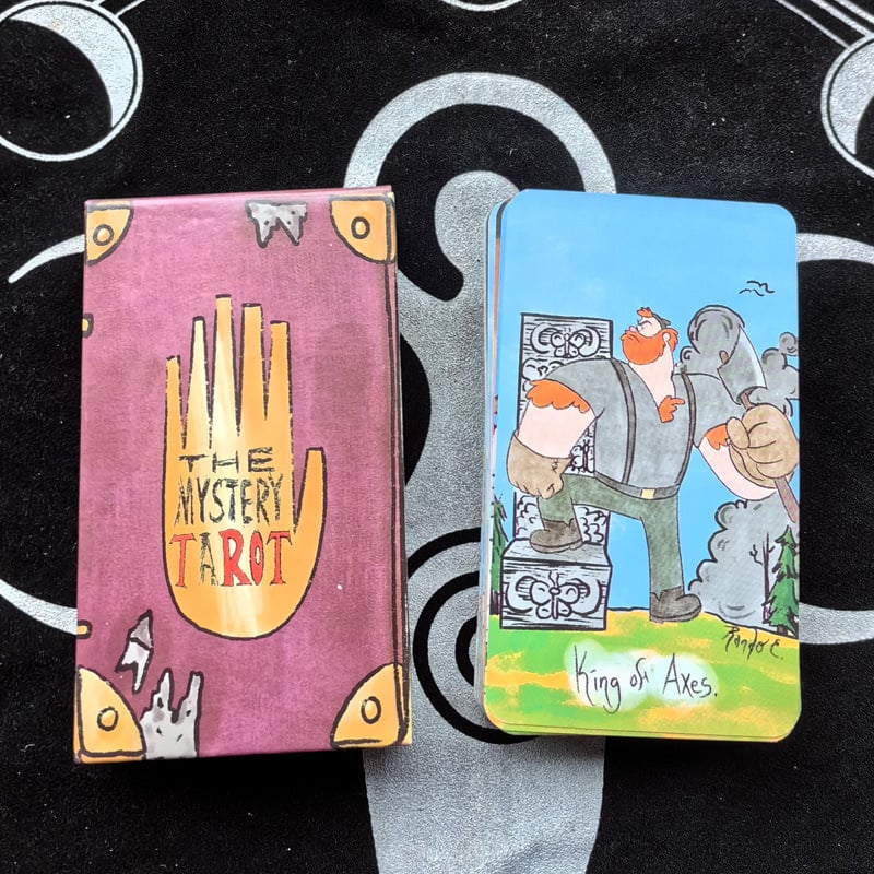 Tarot karte i Oracle karte – Papirnati set za društvenu igru s kartama, Pakiranje: Kutija – Značka: 111 – Uzrast: 15–60