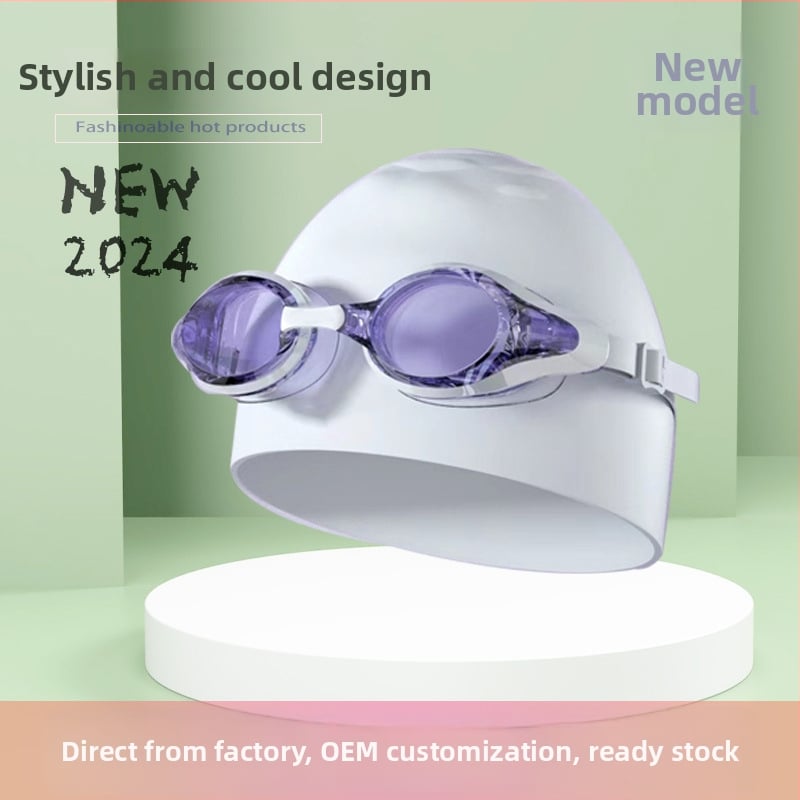 Yimo peldēšanas brilles ar PC lēcām pieaugušajiem – pret miglošanos, pielāgotas