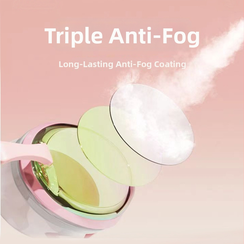Yimo plavecké okuliare s PC šošovkami pre dospelých – anti-fog, prispôsobené