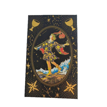 Tarot kartes ar foliju – PET materiāls, pilns komplekts iesācējiem, iekļauts video vadlīnija