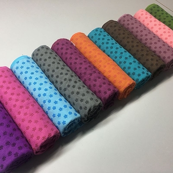 Joga matu dvielis, biezs, pretslīdējošs, mazgājas veļas mašīnā