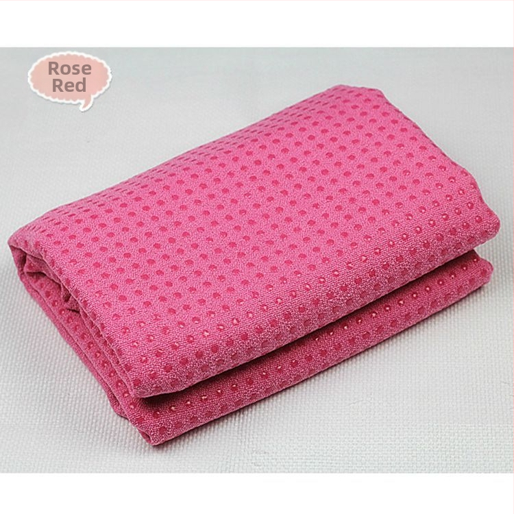 Joga matu dvielis, biezs, pretslīdējošs, mazgājas veļas mašīnā