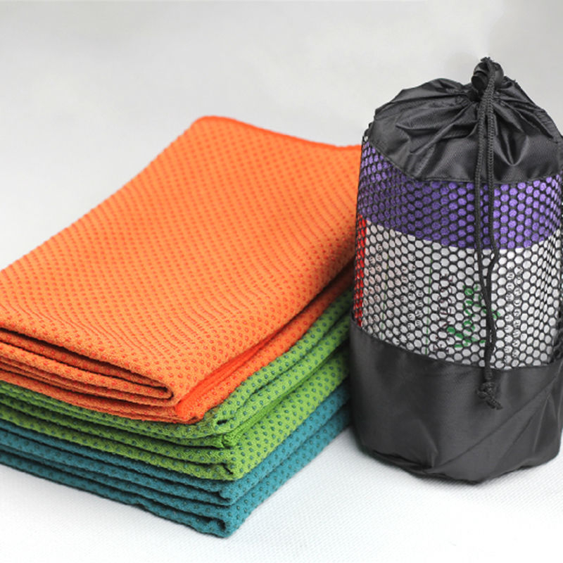 Joga matu dvielis, biezs, pretslīdējošs, mazgājas veļas mašīnā