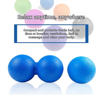 Giliai raumenų atsipalaidavimo fascijų masažo kamuolys – nereikia pripūsti; Medžiaga: TPE; Svoris: 110 g / 220 g; Pritaikymas galimas.