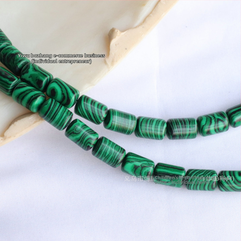 8x12 mm okrugle cijevne perle žuti jadeit, ružičasti kvarc, maslinasti jadeit i pjega kamen – DIY nakit i narukvica