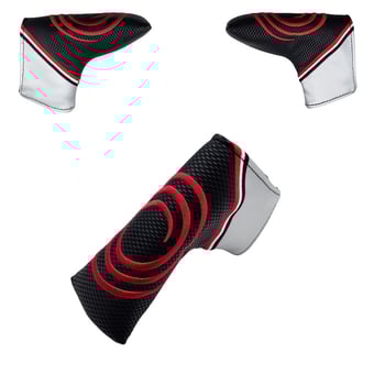 Golfa kluba galvas vāciņš putteram, pusapļa forma, aizsargā kluba galvu