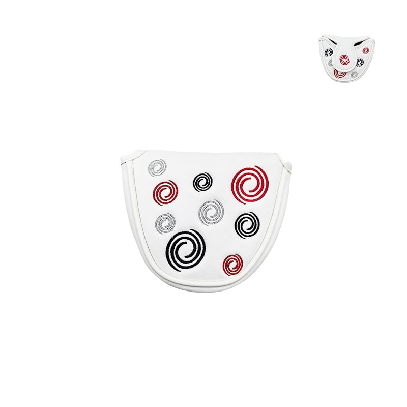 Golfa kluba galvas vāciņš putteram, pusapļa forma, aizsargā kluba galvu