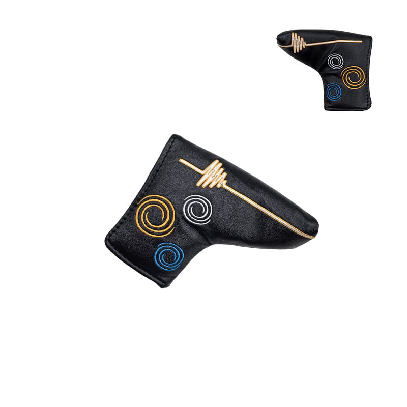 Golfa kluba galvas vāciņš putteram, pusapļa forma, aizsargā kluba galvu