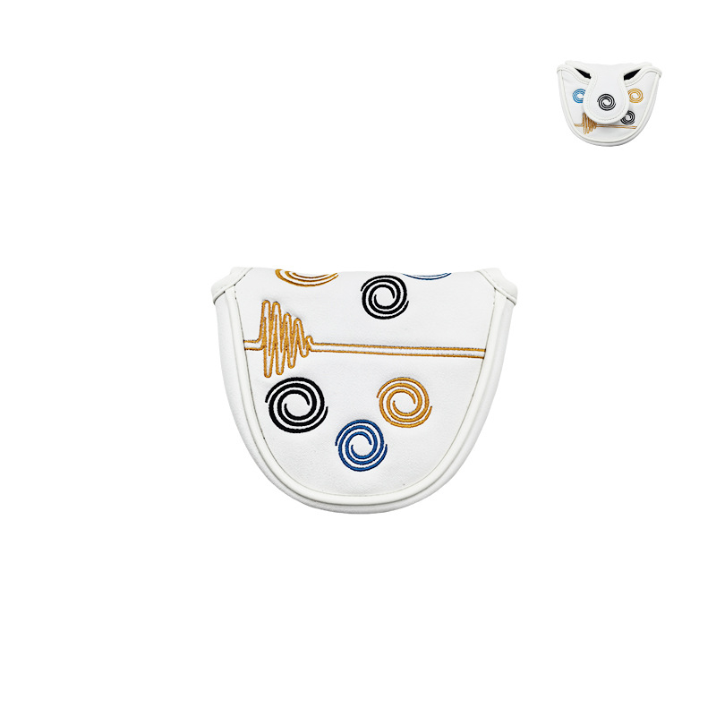 Golfa kluba galvas vāciņš putteram, pusapļa forma, aizsargā kluba galvu