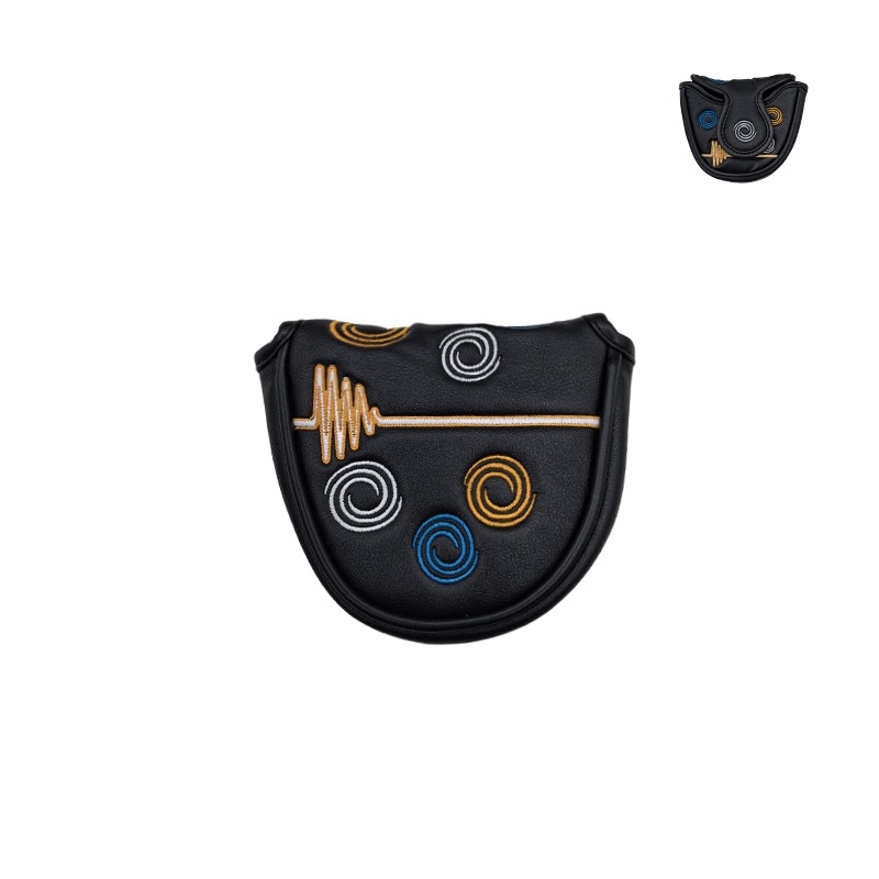 Golfa kluba galvas vāciņš putteram, pusapļa forma, aizsargā kluba galvu