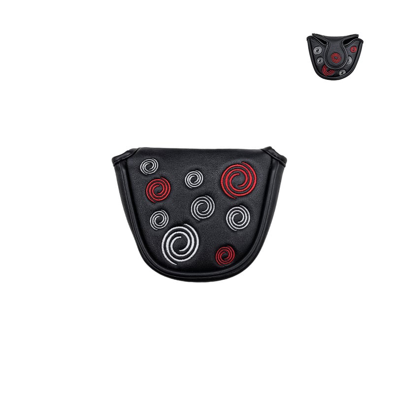 Golfa kluba galvas vāciņš putteram, pusapļa forma, aizsargā kluba galvu