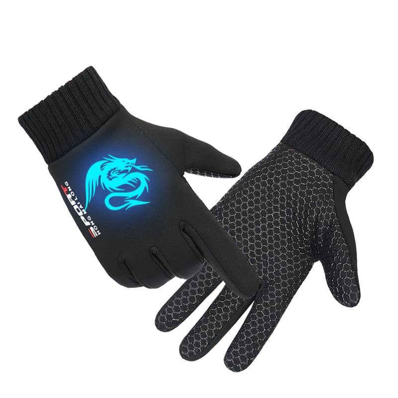 Bērnu ziemas slēpošanas un velosipēdu cimdi, ar flīsa oderi, silti un vēja izturīgi (Hit along)